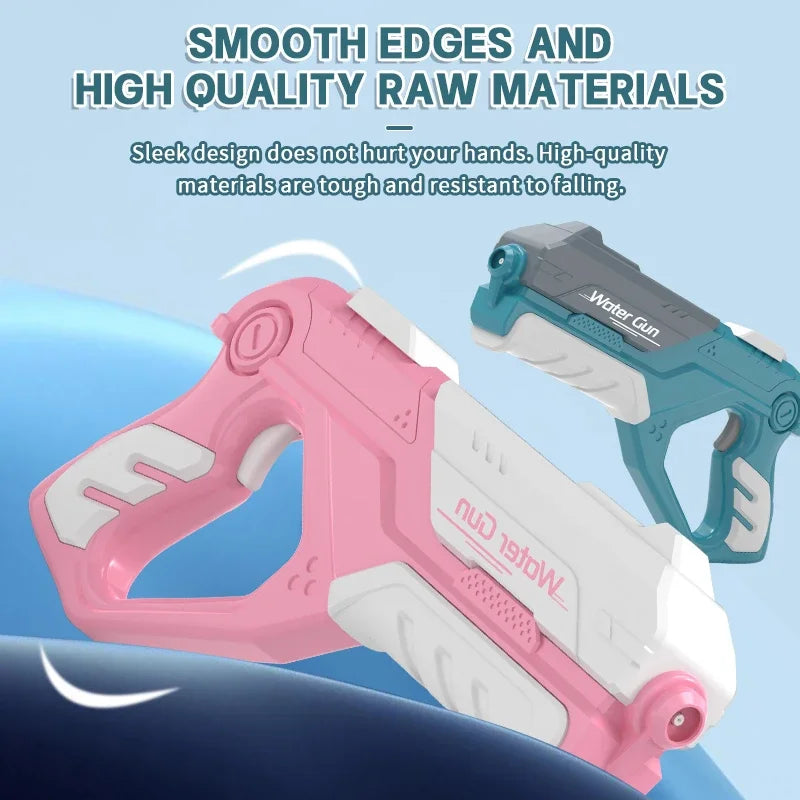 Summer Children's Electric Water Gun with Automatic Water Absorption and High Speed Continuous Fire