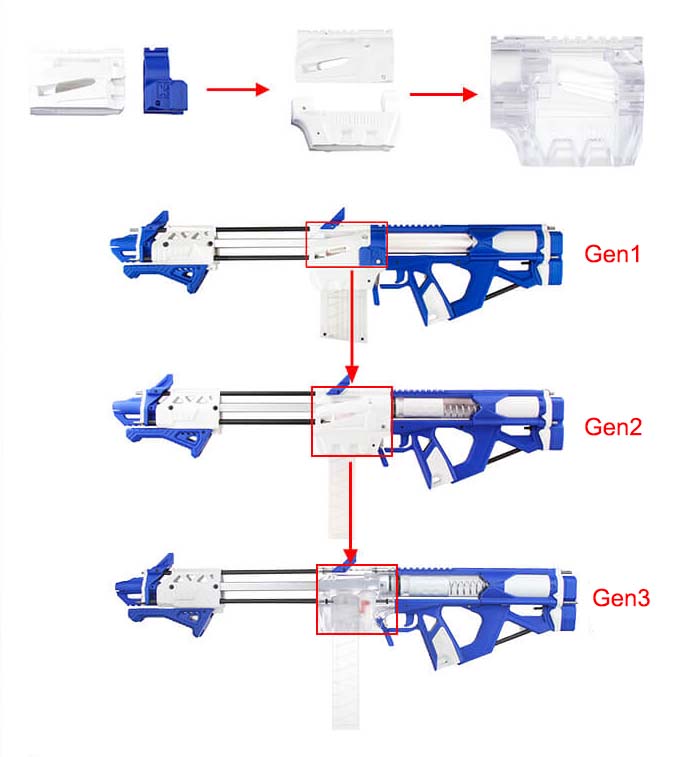 Worker Caliburn Foam Blaster-Kublai-Kublai