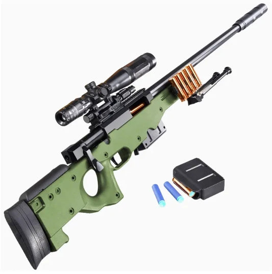 AWM Ejection sniper rifle foam blaster