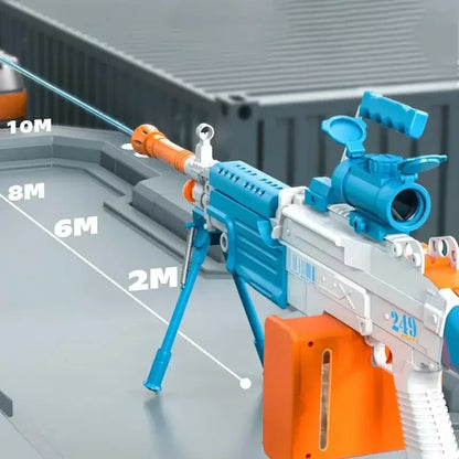 M249 SAW Electric Auto Large Capacity Squirt Blaster