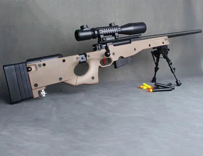 JY AWM Bolt Action Shell Ejecting Foam Blaster