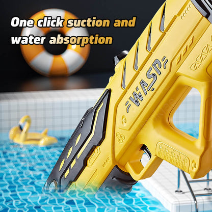 WASP Fully Automatic Water Gun 3-Nozzle Electric Toy One Click Water Injection-Biu Blaster-Uenel