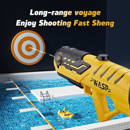 WASP Fully Automatic Water Gun 3-Nozzle Electric Toy One Click Water Injection-Biu Blaster-Uenel