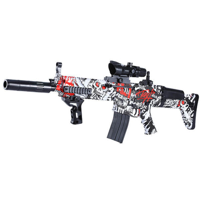 Electric Splatter Gel Ball Blaster Graffiti SCAR Toy Gun-Kublai-Kublai