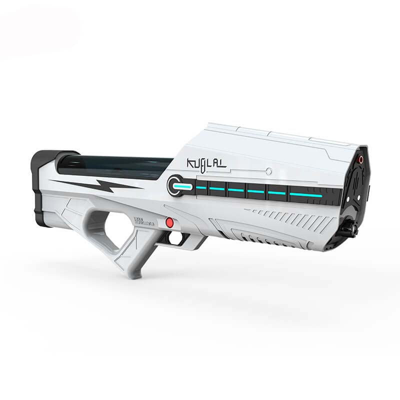 Kublai S2 Electric Squirt Auto Refill Water Gun Summer Pool Beach Toy-Biu Blaster-white-Uenel