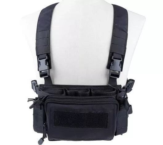 WST VE-55 Multifunctional Tactical Vest 500D-玩具/游戏-Biu Blaster-black-Biu Blaster