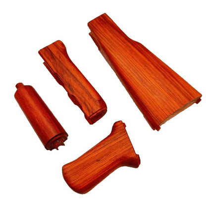 RX AK Wooden Handguard Grip Butt Stock-Handguards-Kublai-4pcs-Kublai