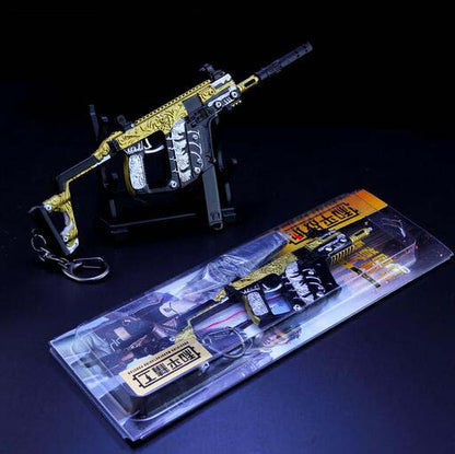 PUBG Gold Vector Keychain-Toy Gun Keychains-Kublai-Kublai