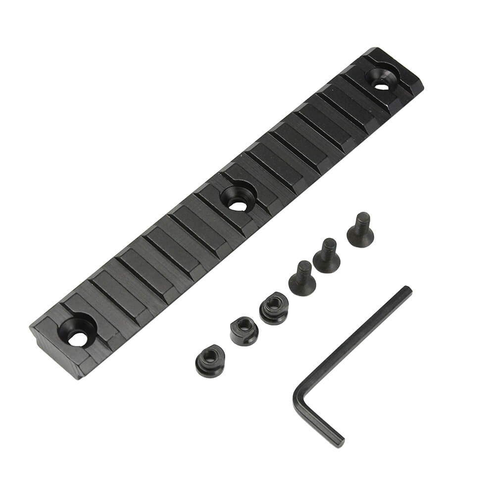 Keymod Metal Picatinny Section Rail 4/5/7/9/13 Slot-Tactical Rails-Kublai-13 slot-Kublai