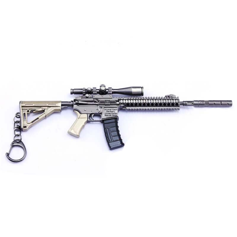 M27 Assault Rifle PUBG Metal Keychain