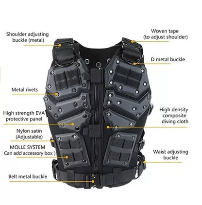 TF3 Tactical Vest Body Armor-玩具/游戏-Biu Blaster-Biu Blaster