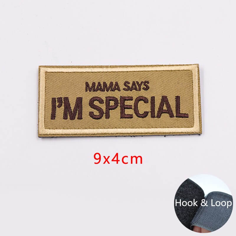 Embroidered Patches For Clothing Embroidery Flag Tactical Military Outdoor Armband Fusible Iron On Parches De Sew Badges Mochila-Tactical Accessories-Kublai-A-hook loop-Kublai