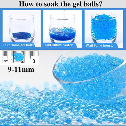 60000pcs Blue Gel Ball Water Beads 9-11mm (US Stock)-water beads-Kublai-Kublai