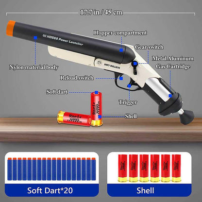 HDS68 Double Barrel Foam Blaster Toy (US Stock)-foam blaster-Kublai-Kublai