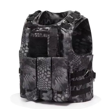 Multifunction Lightweight Molle Amphibious Tactical Vest-玩具/游戏-Biu Blaster-python-Biu Blaster