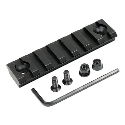 Keymod Metal Picatinny Section Rail 4/5/7/9/13 Slot-Tactical Rails-Kublai-7 slot-Kublai