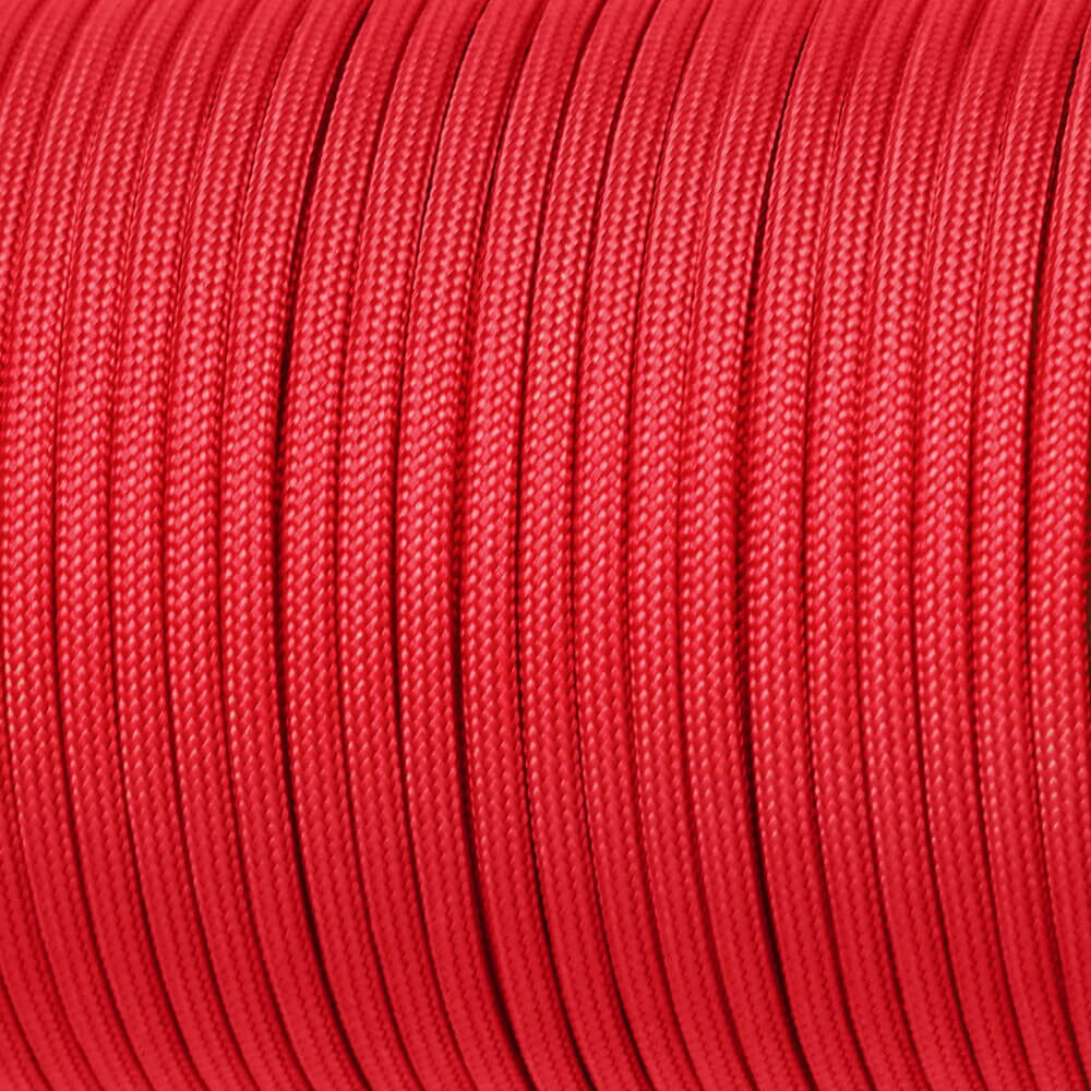 7 Cores 550 Paracord Cord 5 15 30 M Dia.4mm For Outdoor Camping Survival Lanyard Parachute Rope Hiking Tent Accessories-Tactical Accessories-Kublai-red-5m-Kublai