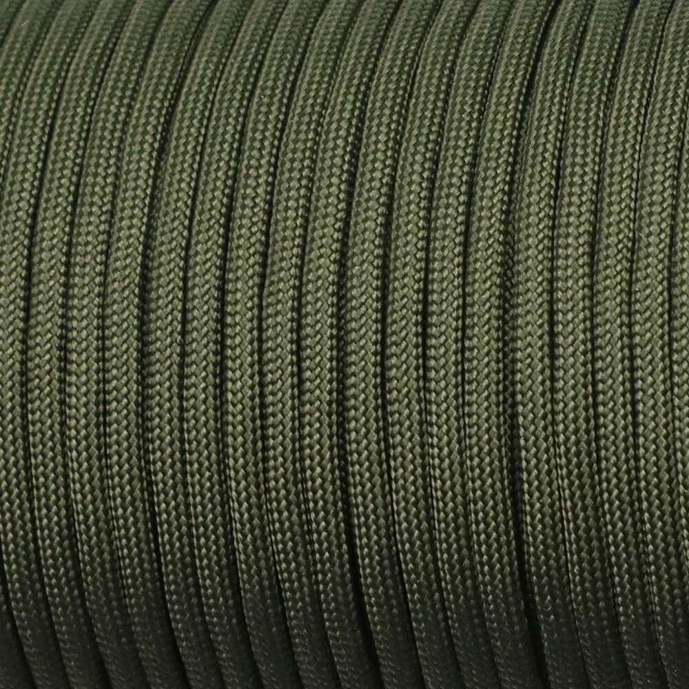 7 Cores 550 Paracord Cord 5 15 30 M Dia.4mm For Outdoor Camping Survival Lanyard Parachute Rope Hiking Tent Accessories-Tactical Accessories-Kublai-green-5m-Kublai