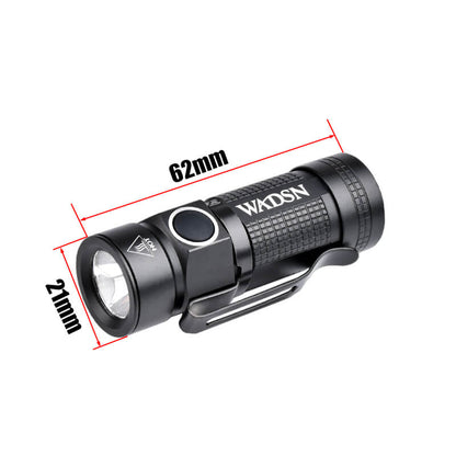 WADSN Weapon Tactical Light LED Strobe Telescopic Mini Hunting Airsoft Flashlight Military Helmet Scout Light-Tactical Flashlights-Kublai-Kublai