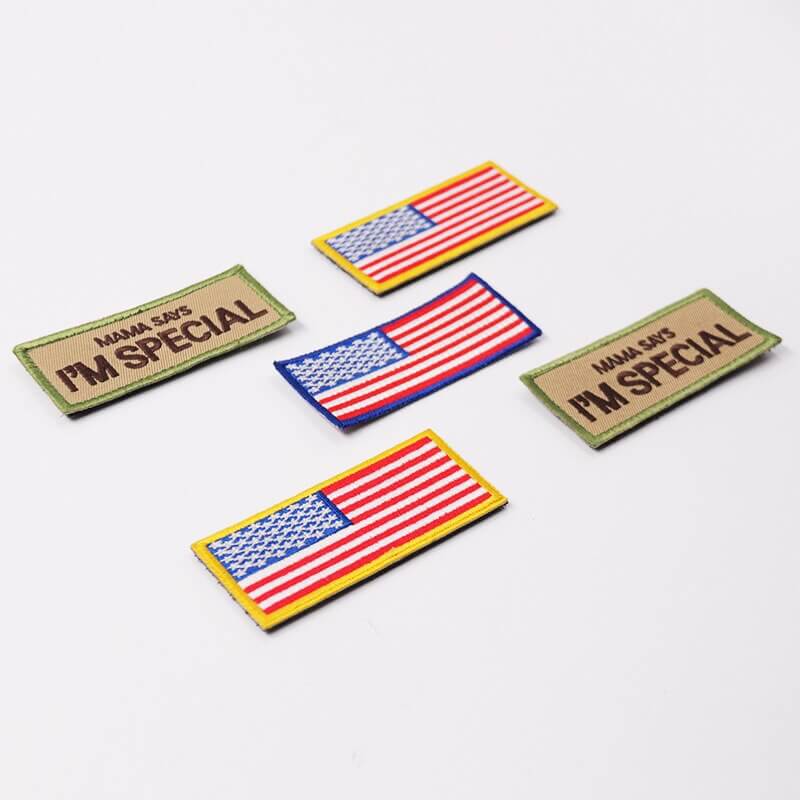Embroidered Patches For Clothing Embroidery Flag Tactical Military Outdoor Armband Fusible Iron On Parches De Sew Badges Mochila-Tactical Accessories-Kublai-Kublai