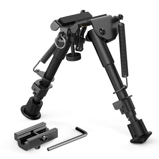 Adjustable Metal Tactical Rilfe Bipod 6''-9''