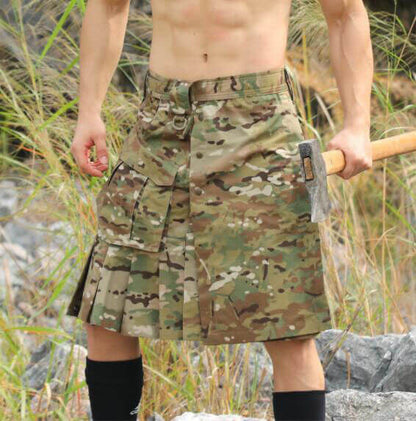 Scottish Tactical Camouflage Kilt-clothing-Biu Blaster-Biu Blaster