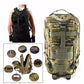 3P Military Tactical Backpack 35L-bag-Biu Blaster-Biu Blaster