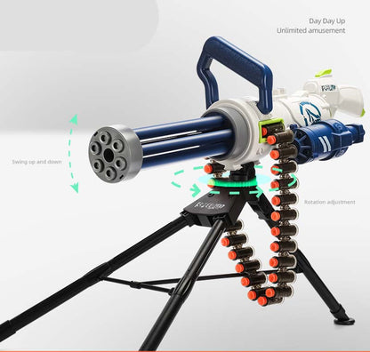 Lehui Electric Gatling Minigun Dart Blaster-foam blaster-Biu Blaster-Biu Blaster