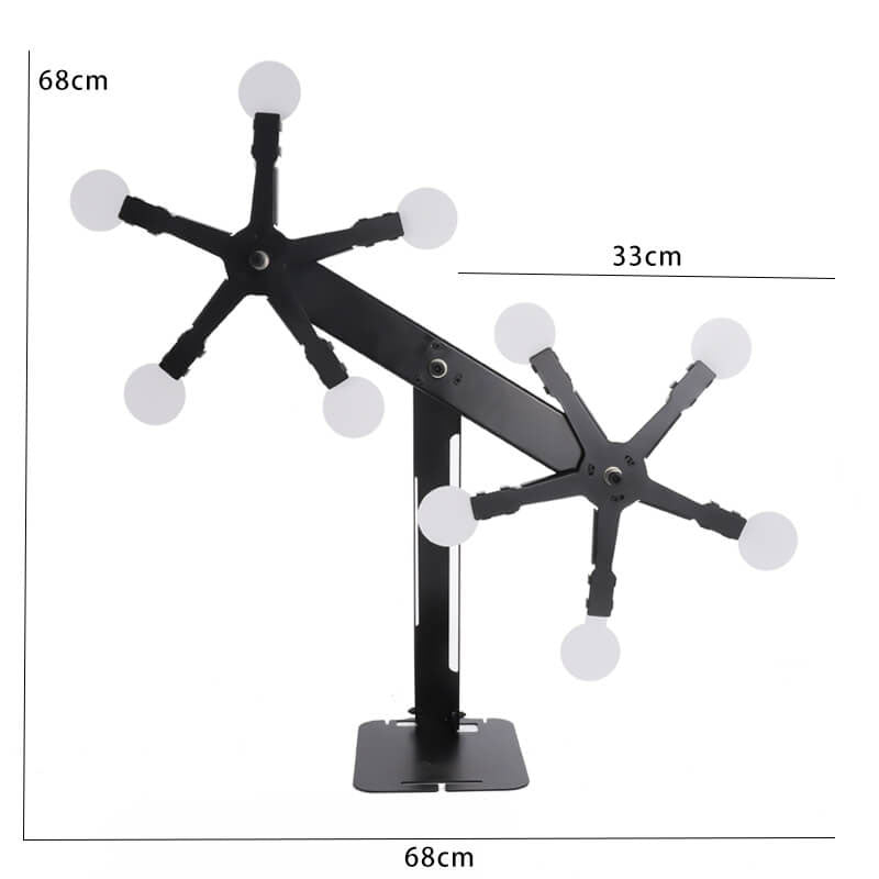 Double Stars Rotating Magnetic Metal Target-target-Biu Blaster- Biu Blaster