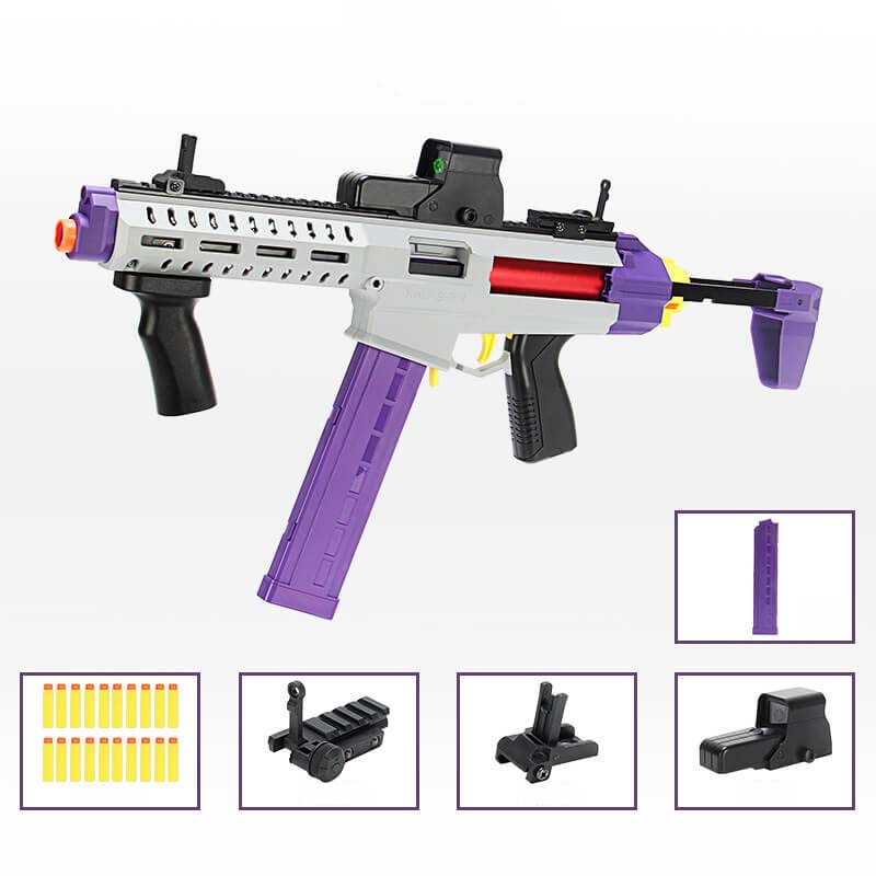 Xing Shen Fire Phoenix Foam Dart Blaster-foam blaster-Biu Blaster-purple-Uenel