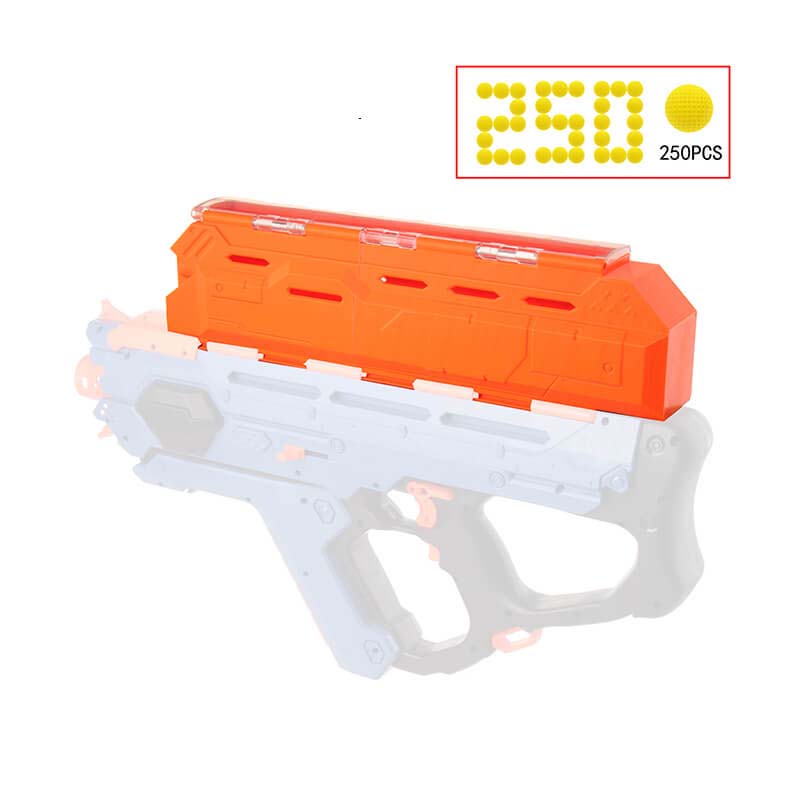 Perses MXIX-5000 Extended Hopper 250-Rounds-nerf mod-Biu Blaster-Uenel