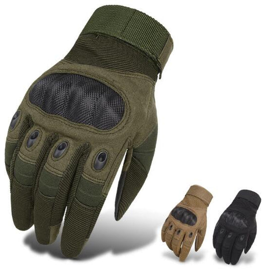 B8 Touch Screen Anti-Skid Hard Knuckle Full Finger Tactical Gloves-clothing-Biu Blaster-Biu Blaster