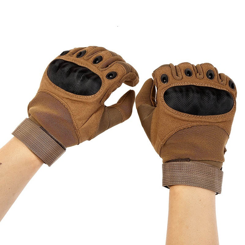 B8 Touch Screen Anti-Skid Hard Knuckle Full Finger Tactical Gloves-clothing-Biu Blaster-Biu Blaster