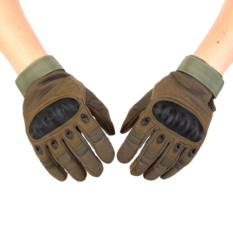 B8 Touch Screen Anti-Skid Hard Knuckle Full Finger Tactical Gloves-clothing-Biu Blaster-Biu Blaster