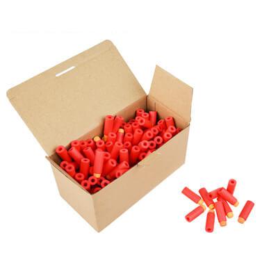 Worker Gen2 High-end Short Darts 200Pcs-nerf darts-Biu Blaster-red-1pack-Biu Blaster