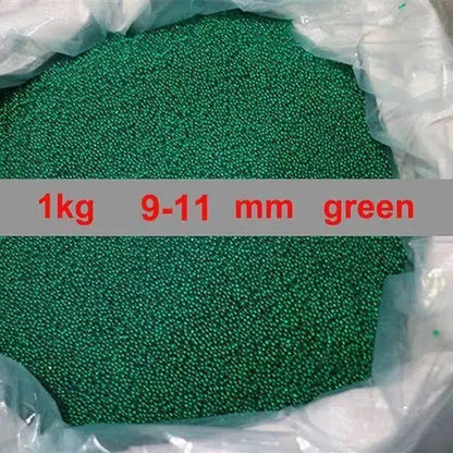 1Kg 9-11mm Gel balls-gel balls-Biu Blaster-green-Biu Blaster