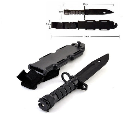 US Army M9 Rubber Blade Knife M16 Bayonet-Tactical Accessories-Kublai-Kublai