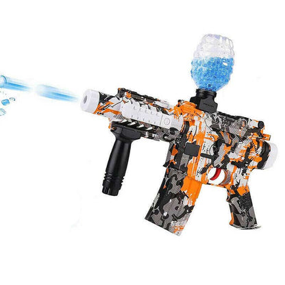 Electric YT633 Orange Graffiti Gel Ball Blaster Use 9-11mm-Kublai-Kublai