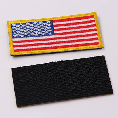 Embroidered Patches For Clothing Embroidery Flag Tactical Military Outdoor Armband Fusible Iron On Parches De Sew Badges Mochila-Tactical Accessories-Kublai-Kublai