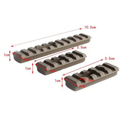 3Pcs Metal Picatinny Set-Tactical Rails-Kublai-Kublai