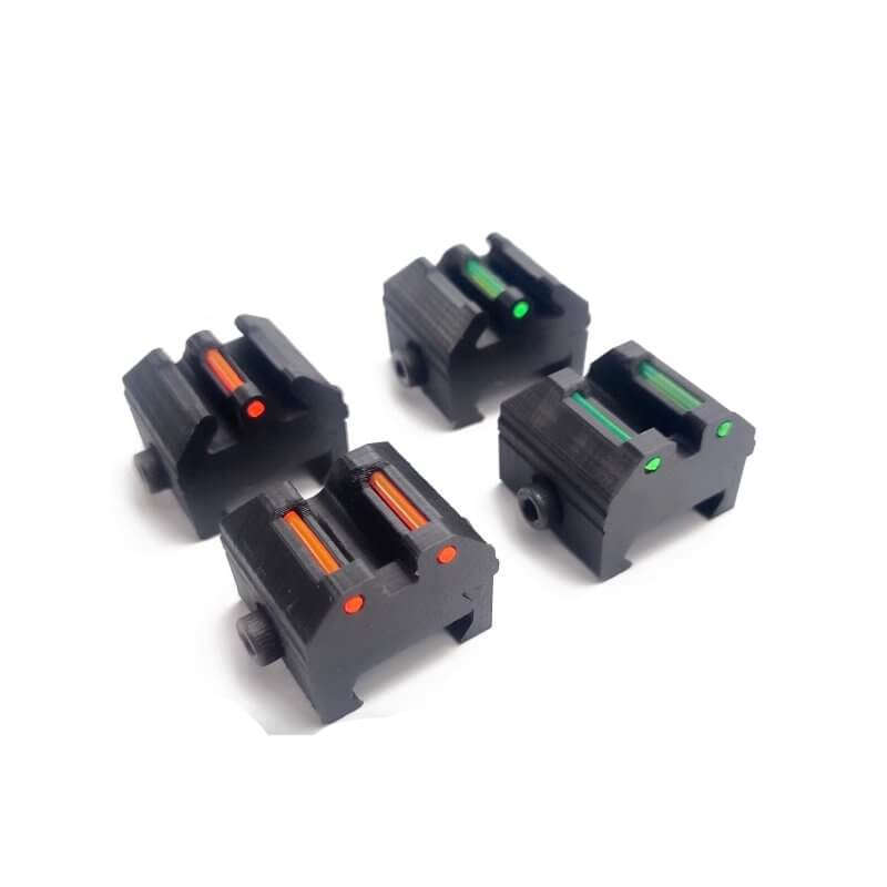 P90 3D Print Low Profile Fiber Sights