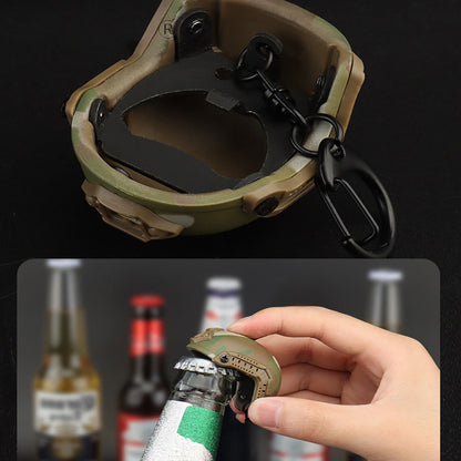 Helmet Keychain Bottle Opener-Toy Gun Keychains-Kublai-Kublai