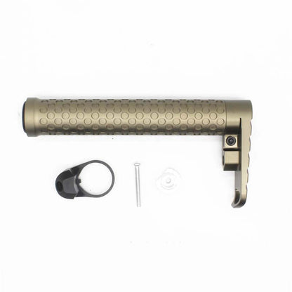 Lightweight L-Shape Metal Butt Stock for V2 Receivers & GBB/AEG Airsoft-Buttstocks-Kublai-brown-Kublai