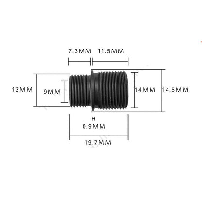 12mm CW To 14mm CCW Thread Adapter-Silencers-Kublai-Kublai