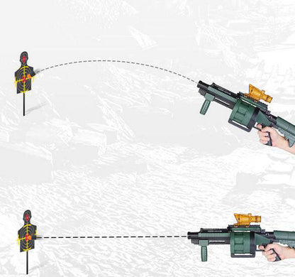 M32 Pump Action Grenade Launcher Foam Blaster-foam blaster-Biu Blaster-Biu Blaster