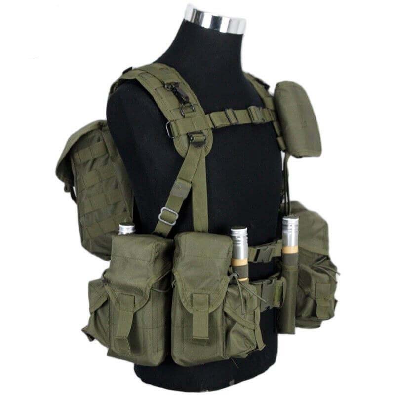 Russian Army Style Tactical AK Vest Chest Rig Replica-tactical gears-Biu Blaster-Uenel