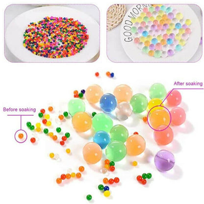 50000pcs Mix Color Gel Balls for Gelsoft 7-8mm (UK Stock)-water beads-Kublai-Kublai