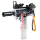 Electric UZI SMG Foam Dart Blaster-foam blaster-Biu Blaster-transparent-Biu Blaster